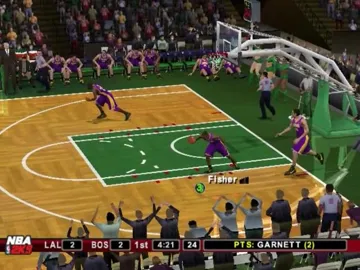 NBA 2K9 screen shot game playing